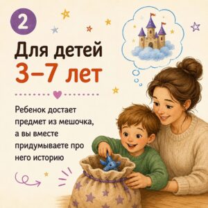 Игра для развития речи: «История из волшебного мешочка»