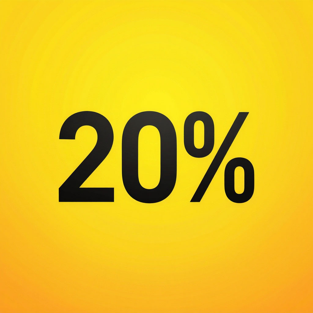 20%