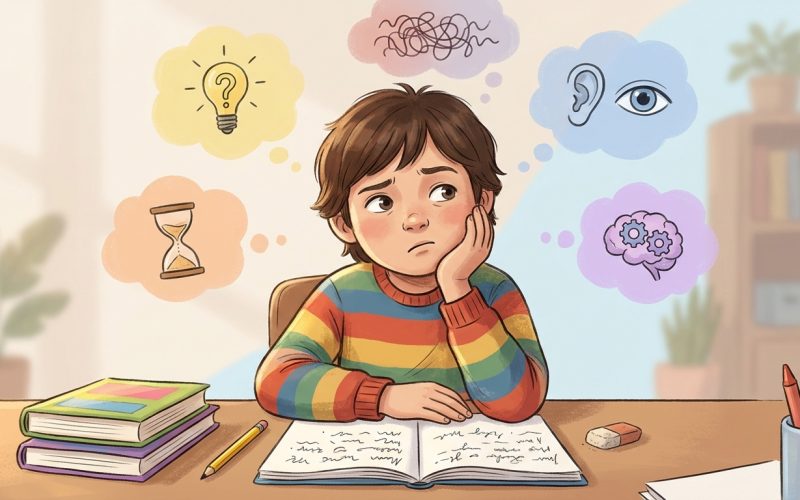 Откуда берутся сложности с обучением и запоминанием у детей.